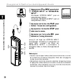 Preview for 30 page of Olympus VOICE & MUSIC DM-10 Mode D'Emploi