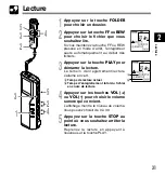 Preview for 31 page of Olympus VOICE & MUSIC DM-10 Mode D'Emploi