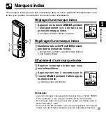 Preview for 39 page of Olympus VOICE & MUSIC DM-10 Mode D'Emploi