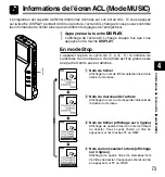 Preview for 73 page of Olympus VOICE & MUSIC DM-10 Mode D'Emploi