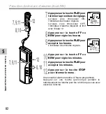 Preview for 82 page of Olympus VOICE & MUSIC DM-10 Mode D'Emploi