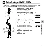 Preview for 85 page of Olympus VOICE & MUSIC DM-10 Mode D'Emploi