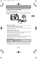 Preview for 23 page of Olympus Waterproof Case PT-15 Instruction Manual