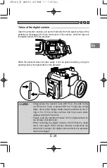 Preview for 25 page of Olympus Waterproof Case PT-15 Instruction Manual