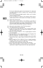 Preview for 34 page of Olympus Waterproof Case PT-15 Instruction Manual