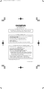 Preview for 39 page of Olympus Waterproof Case PT-15 Instruction Manual