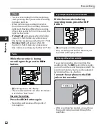 Preview for 22 page of Olympus WS-500M Detailed Instructions