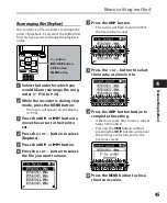 Preview for 45 page of Olympus WS-500M Detailed Instructions