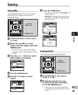 Preview for 45 page of Olympus WS-812 Detailed Instructions