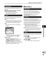 Preview for 65 page of Olympus WS-812 Detailed Instructions