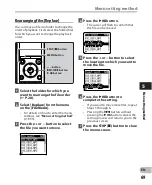 Preview for 69 page of Olympus WS-812 Detailed Instructions