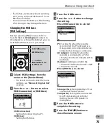 Preview for 73 page of Olympus WS-812 Detailed Instructions