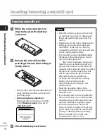 Preview for 18 page of Olympus WS-833 User Manual