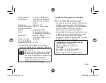 Preview for 27 page of Olympus Zuiko digital ED 50-200mm f2.8-3.5 SWD Instructions Manual