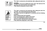 Preview for 50 page of OM XE 15 Use And Maintenance