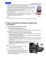 Preview for 18 page of Omax MD827S30 series User Manual