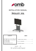 Preview for 1 page of OMB TROLLEY XXL Installation Manual