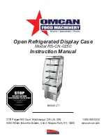 Omcan 25825 Instruction Manual preview