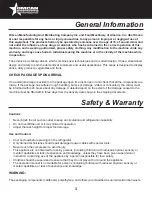 Preview for 3 page of Omcan 25825 Instruction Manual