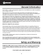 Preview for 5 page of Omcan 27941 Instruction Manual