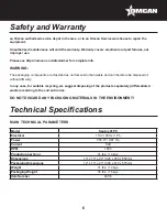 Preview for 6 page of Omcan 44116 Instruction Manual