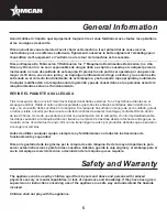 Preview for 5 page of Omcan 45294 Instruction Manual