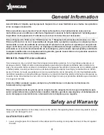 Preview for 5 page of Omcan 59062 Instruction Manual