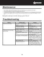 Preview for 10 page of Omcan 59062 Instruction Manual