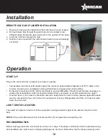 Preview for 10 page of Omcan BB-CN-0012-DH Instruction Manual