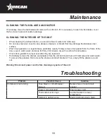 Preview for 11 page of Omcan BB-CN-0012E-SH Instruction Manual