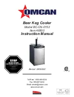 Omcan BC-CN-0152 Instruction Manual preview