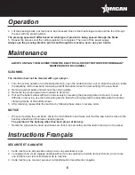 Preview for 6 page of Omcan BS-CN-1651 Instruction Manual