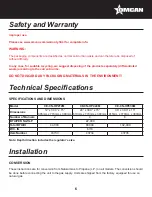 Preview for 6 page of Omcan CE-CN-HP212M Instruction Manual