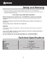 Preview for 5 page of Omcan FP-CN-0178 Instruction Manual