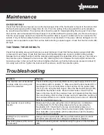 Preview for 8 page of Omcan FP-CN-0178 Instruction Manual