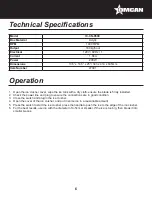 Preview for 6 page of Omcan IC-CN-0500 Instruction Manual