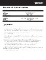 Preview for 6 page of Omcan MX-CN-0060 Instruction Manual