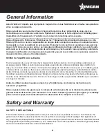 Preview for 4 page of Omcan PM-IT-0004 Instruction Manual