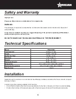 Preview for 6 page of Omcan PM-IT-0004 Instruction Manual