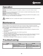 Preview for 10 page of Omcan RS-CN-0042-S Instruction Manual