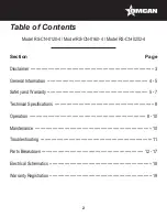 Preview for 2 page of Omcan RS-CN-0120-4 Instruction Manual