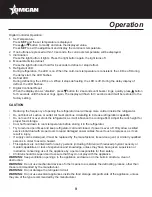 Preview for 9 page of Omcan RS-CN-0120-4 Instruction Manual