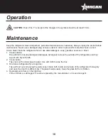 Preview for 10 page of Omcan RS-CN-0120-4 Instruction Manual