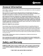 Preview for 4 page of Omcan SE-US-0630 Instruction Manual