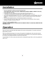 Preview for 6 page of Omcan SE-US-0630 Instruction Manual