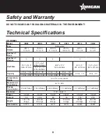 Preview for 8 page of Omcan VRD26 Instruction Manual