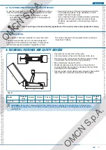 Preview for 37 page of OMCN 112/A Instructions For Use And Maintenance / Spare Parts