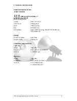 Preview for 4 page of OMD 5000w Tungsten Instructions For Use Manual