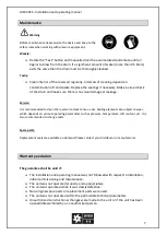 Preview for 7 page of OMEGA AIR AOK 20SS Installation And Operating Manual