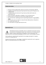 Preview for 4 page of OMEGA AIR CDi-16B Installation And Operating Manual